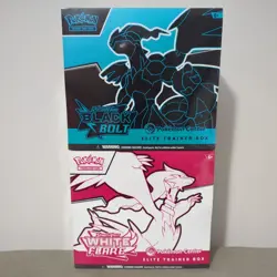 Pokemon Center Black Bolt White Flare Elite Trainer Box ETB Set Sealed - Image 1