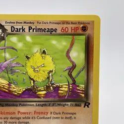 DARK PRIMEAPE 2000 Pokemon Team Rocket 1st EDITION Uncommon POKEMON 43/82 - Image 5