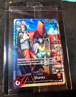 Shanks One Piece PSA Magazine Promo 2025 OP09-001 SEALED Card July Edition 🔥 - Image 1