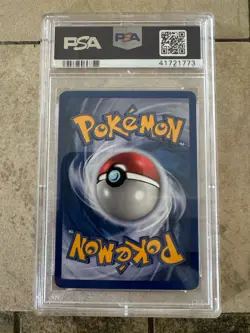 Pokemon Raikou Gold Star EX Unseen Forces Holo Rare #114 PSA 9 Mint - Image 2