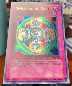 MINT+ 💎 YuGiOh SPELLBINDING CIRCLE Ultra Rare SRL-006 - Image 2