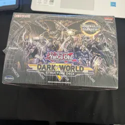 Yugioh TCG: Dark World Structure Deck Display Box, Factory Sealed - Image 1