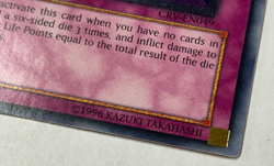 Yugioh CRV-EN049 Fire Darts Ultimate Rare 1st Ed. Vintage Original NM - Image 5
