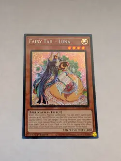 Fairy Tail - Luna (Secret Rare) RA01-EN009 25th NM Yugioh 1st Edition - Image 1