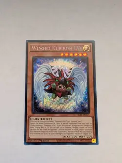 1x (NM) Winged Kuriboh LV6 - BLTR-EN001 - Secret Rare - 1st Edition YuGiOh - Image 1