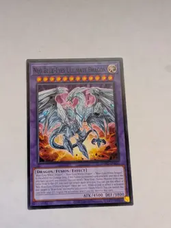 Yugioh! Neo Blue-Eyes Ultimate Dragon SDWD-EN035 Common Near Mint - Image 1