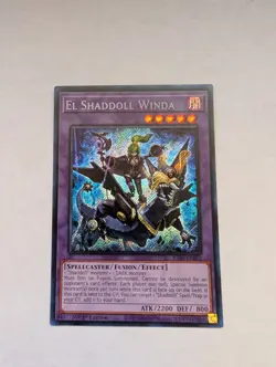 Yugioh! El Shaddoll Winda - RA04-EN052 - Secret Rare - 1st Edition Near Mint NM - Image 1