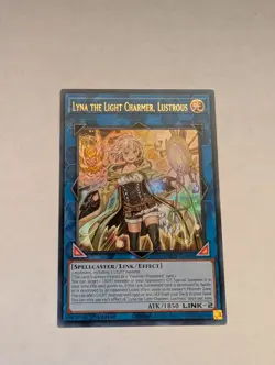 YuGiOh! - Lyna the Light Charmer, Lustrous MP22-EN089 Ultra Rare 1st Edition NM - Image 1