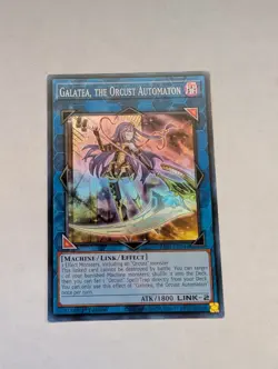 Yugioh Galatea, the Orcust Automaton RA03-EN044 Super Rare 1st Ed Near Mint - Image 1