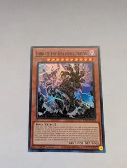 Yugioh! Lord of the Heavenly Prison - RA03-EN029 - Super Rare - 1st Edition - Image 1