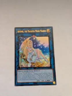 Yugioh! Artemis, The Magistus Moon Maiden - RA01-EN049 - Ultra Rare - NM - Image 1