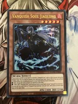 YUGIOH VANQUISH SOUL JIAOLONG ULTRA RARE 1ST AGOV-EN018 - Image 1