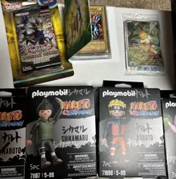 Box Of Anime Sealed Toys, Pokemon/yugioh Cards, Naruto, Harry Potter, AOT - Image 2