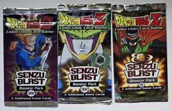 Dragon Ball Z Sealed Card Pack Lot NEW Score Senzu Heroes Collection Artbox Card - Image 5