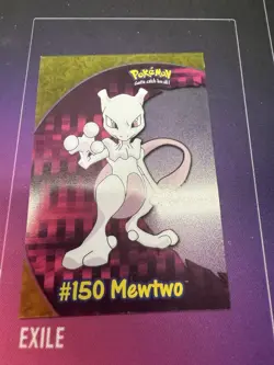 2000 Topps Pokemon Mewtwo #150 Clear Card PC5 LP - Image 1