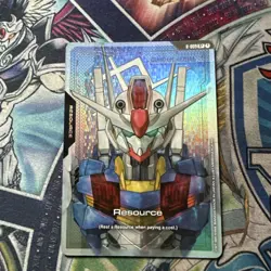 Resource Gundam Aerial R-009 C+ (Foil) Gundam Card Game - Image 1