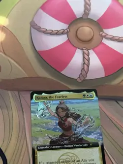 Magic The Gathering Avatar Katara, The Fearless Promo Card SDCC 2025 Last One - Image 2