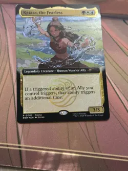 Magic The Gathering Avatar Katara, The Fearless Promo Card SDCC 2025 Last One - Image 3