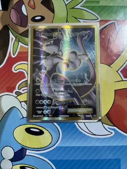 Pokemon TCG Mewtwo EX Card with Energy Absorption and Regeneration - Image 1