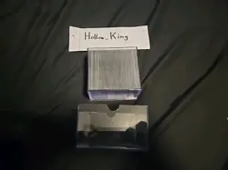 Magic the Gathering Final Fantasy Card Lot 214 Count All Card Rarities & Sleeved - Image 1