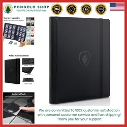 Ultimate 9-Pocket Card Collector's Binder with Water-Resistant Protection - Image 1