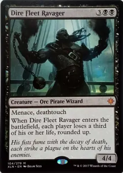 104/279 DIRE FLEET RAVAGER MYTHIC IXALAN MTG CARD - Image 1