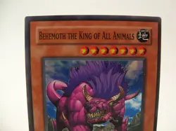 Yu-Gi-Oh Behemoth The King Of All Animals FET-EN014 Unlimited Super Rare MP Card - Image 4