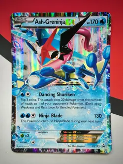 JUMBO Ash-Greninja EX Oversized Card XY133 2016 Pokemon NM - Image 1