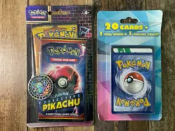 Pokemon Detective Pikachu & 20-Card Pack Blister Lot Sealed TCG 820650806353 - Image 1