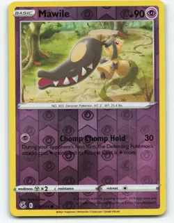 Mawile 119/264 reverse holo, Pokemon Fusion Strike card NM - Image 1
