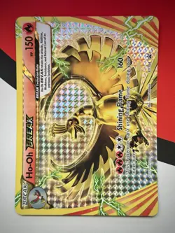 JUMBO Ho-Oh BREAK Oversized Promo Card XY154 2016 Pokemon NM - Image 1