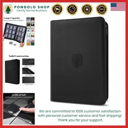 Large Capacity Trading Card Storage Binder - Sturdy Protection for Collectibles - Image 1