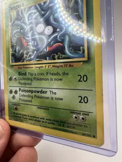 Tangela 66/102 Jungle Set Uncommon Pokemon Card Unlimited 1999 - Image 5