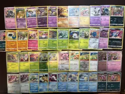 45 Pokemon Card Collection TOMOKAZU KOMIYA Artist Reverse Holo & Reg Bundle Lot - Image 1