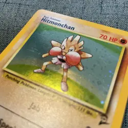 1999 Pokemon Card Base Set Hitmonchan 8/130 #78HOLO Never Played - Image 3
