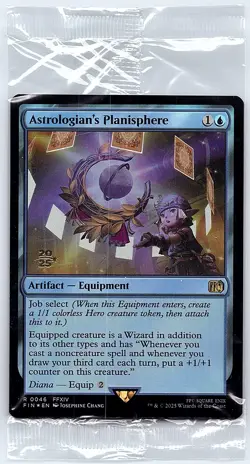 MTG Astrologians Planisphere Final Fantasy Prerelease Promo FIN R 0046 - Image 1