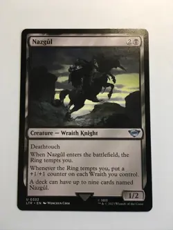 MTG Nazgul (0332) - regular LOTR Tales of Middle-Earth Magic Light Play English - Image 1