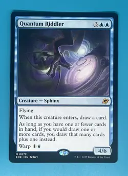 Mtg Quantum Riddler Edge of Eternities Regular - Image 1