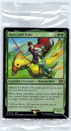 MTG Bartz And Boko Sealed Prerelease Foil Promo FIN R 0175 - Image 1