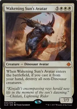 044/279 WAKENING SUN'S AVATAR MYTHIC IXALAN MTG CARD - Image 1