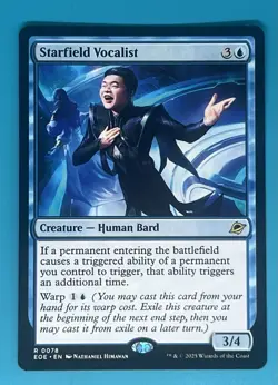 Mtg Starfield Vocalist Edge of Eternities Regular - Image 1