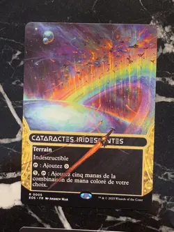 MTG EOS Borderless Stellar Sights 5 - Cascading Cataracts FR - NM French - Image 1