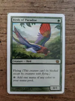 MTG Birds of Paradise - 8th Edition - Magic the Gathering Card - Excellent - Image 1