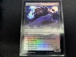 MTG Magic the Gathering FOIL Agency Coroner MKM! - Image 1
