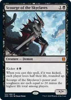 Magic The Gathering MTG SCOURGE OF THE SKYCLAVES Zendikar Rising Promos NM - Image 1