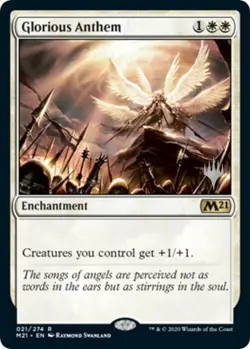 Magic The Gathering MTG GLORIOUS ANTHEM Core Set 2021 Promos NM Near Mint - Image 1