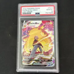 PSA 10 Full Art/Pikachu VMAX TG17/196 Lost Origin Pokemon - Image 1