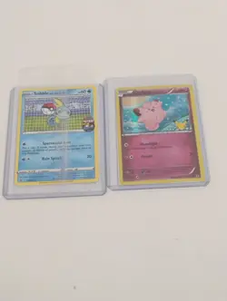 Pokemon Sealed Clefairy & Sobble On The Ball UK Stamped Promo Cards - Image 1