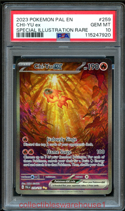 Pokemon Paldea Evolved Chi-Yu 259 PSA 10 - Image 1