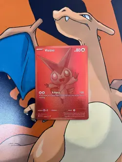 Pokemon Victini English Black Bolt White Flare 172/086 BWR - Image 1